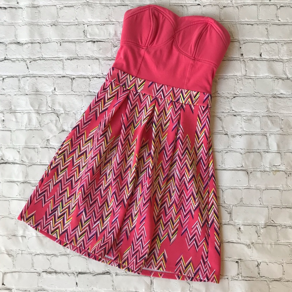 Xhilaration Pink Strapless Dress XS